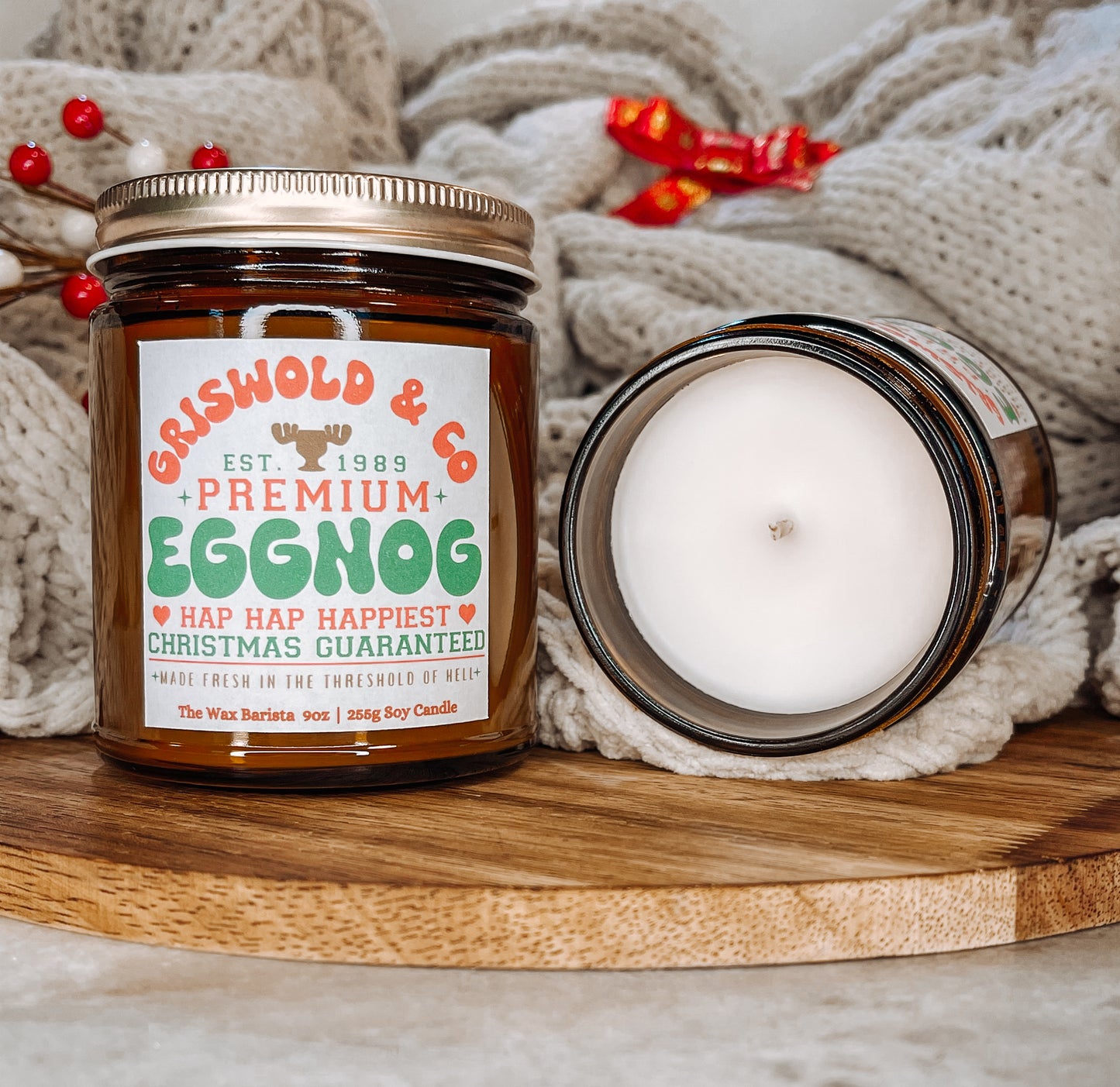 Griswold Family Rum Eggnog Candle
